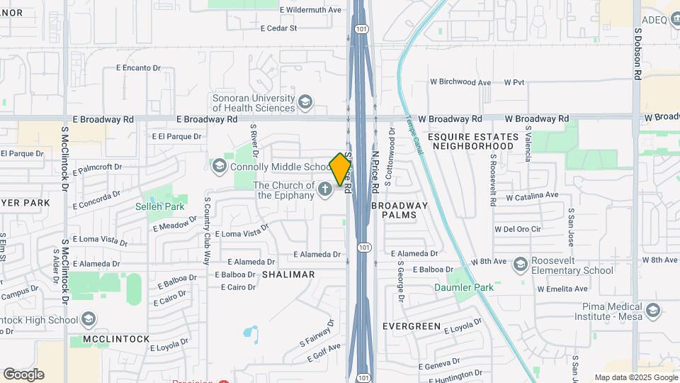 2183 E Concorda Dr Map and Location Details