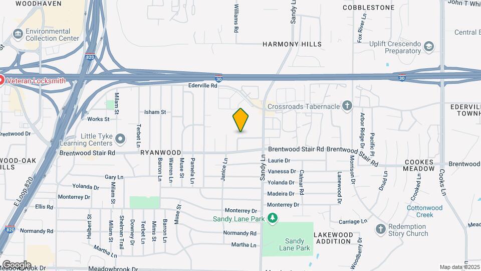 7355 Greenacres Dr Map and Location Details