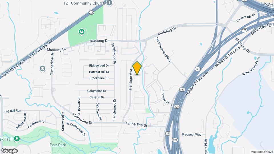 1919 Wood Crest Dr Map and Location Details
