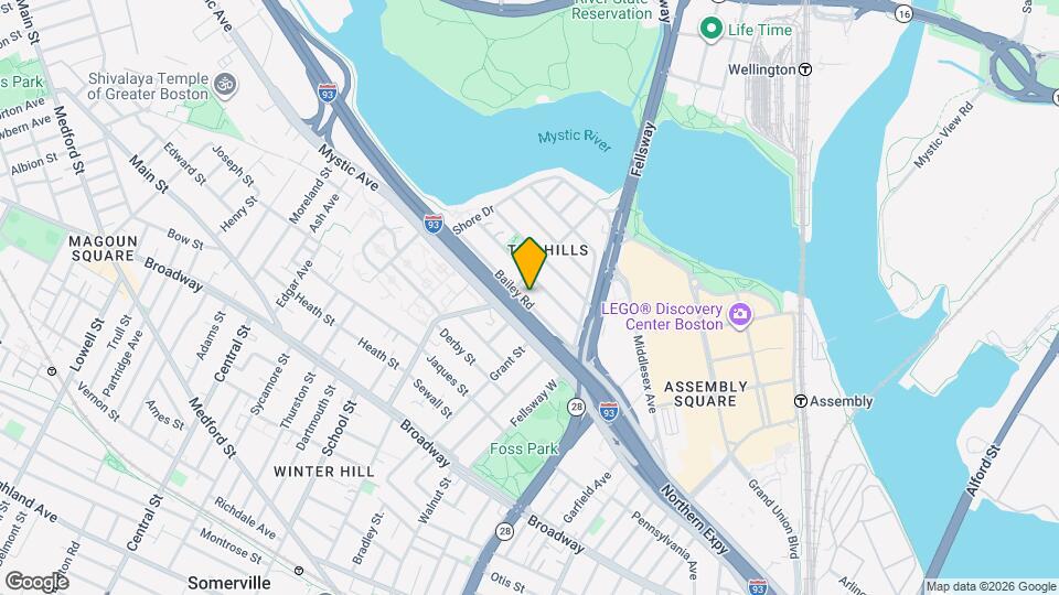 59 Bailey Rd, Unit 2B Map and Location Details