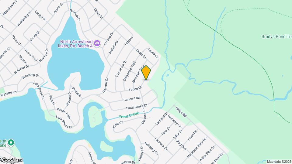 172 Tepee Dr Map and Location Details