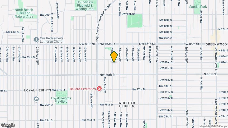 8042 14th Ave NW Map and Location Details