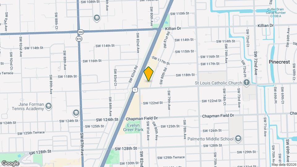 11860 SW 81st Rd Map and Location Details