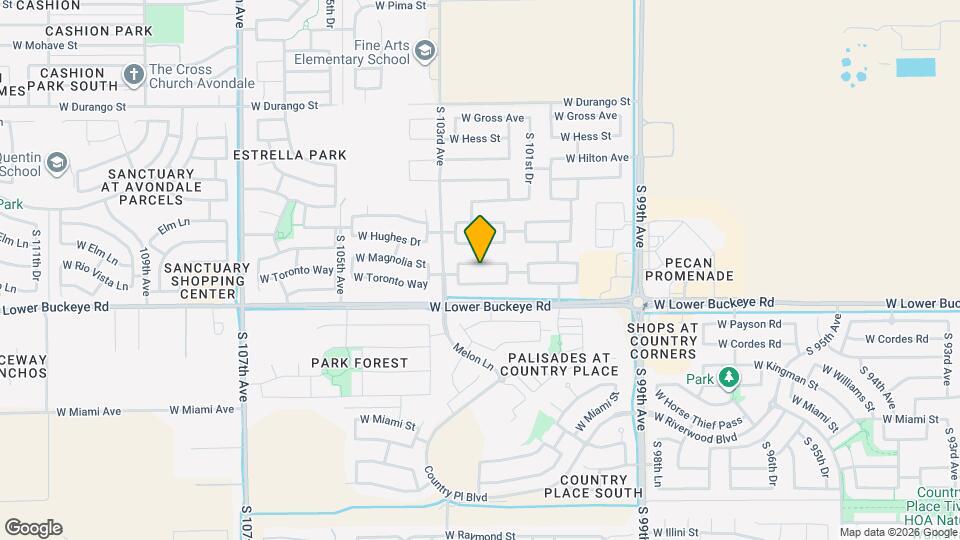 10215 W Veliana Way, Unit 1323 Map and Location Details