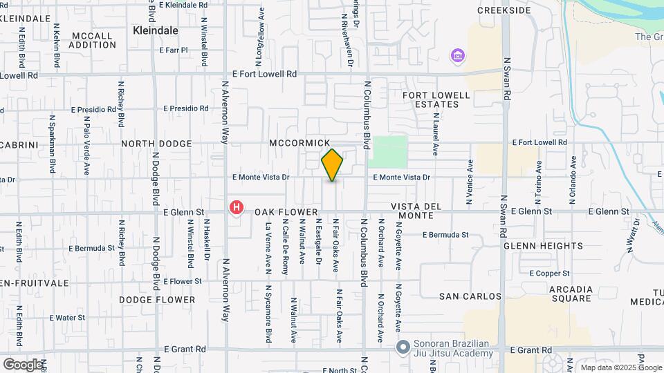 2863 N Fair Oaks Ave Map and Location Details