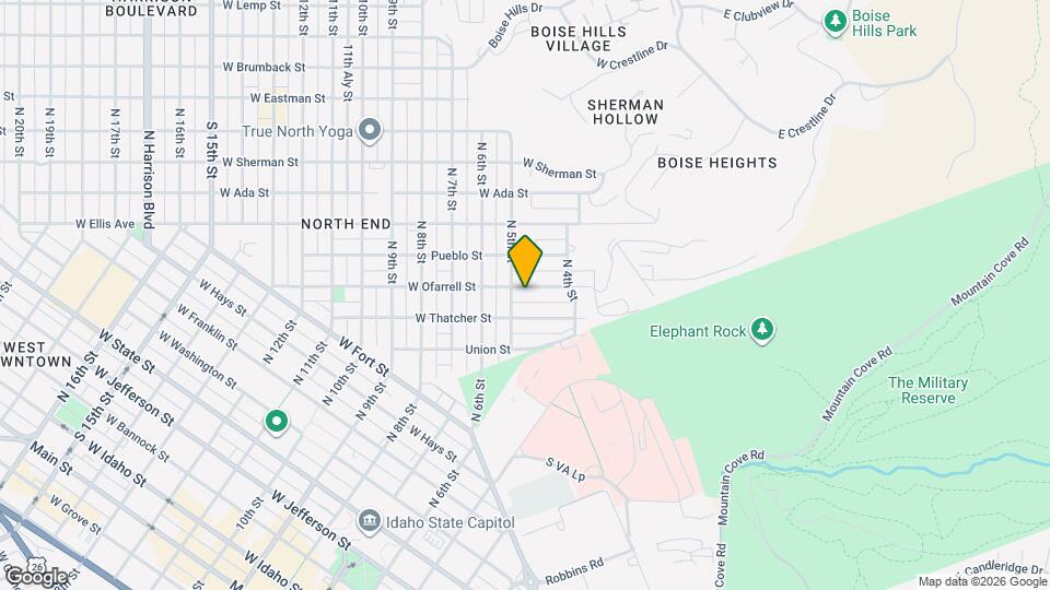 421 W Ofarrell St Map and Location Details