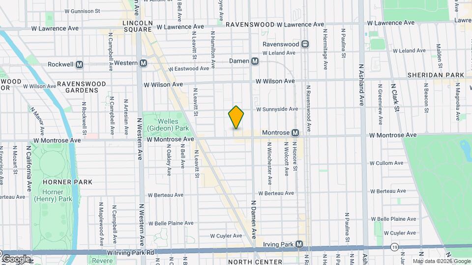 4405 N Seeley Ave Map and Location Details