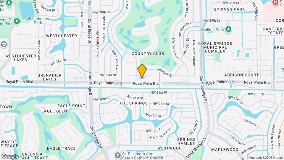 11131 Royal Palm Blvd, Unit #1 Mapa y Detalles de la Ubicación