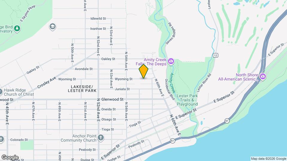 5710 Wyoming St Map and Location Details