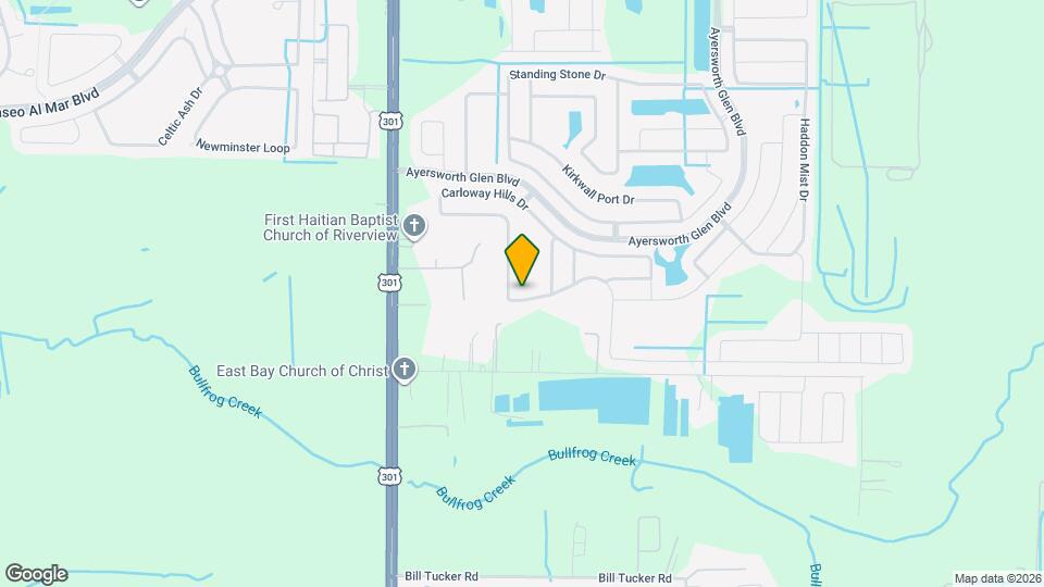 10611 Carloway Hills Dr Map and Location Details