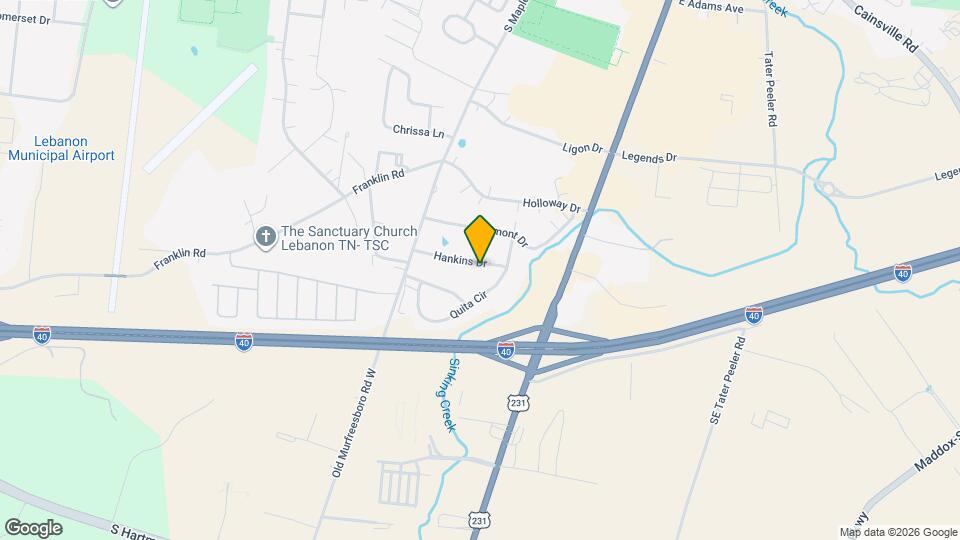 106 Hankins Dr Map and Location Details