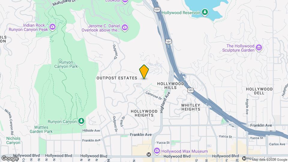 6910 Los Tilos Rd Map and Location Details