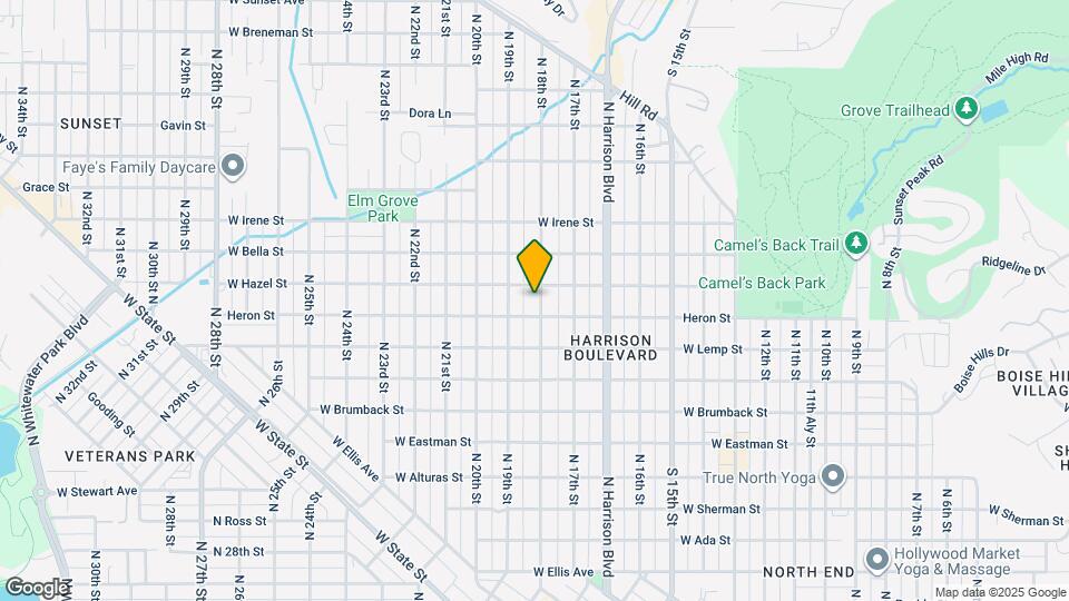 1611 N 18th St Mapa y Detalles de la Ubicación