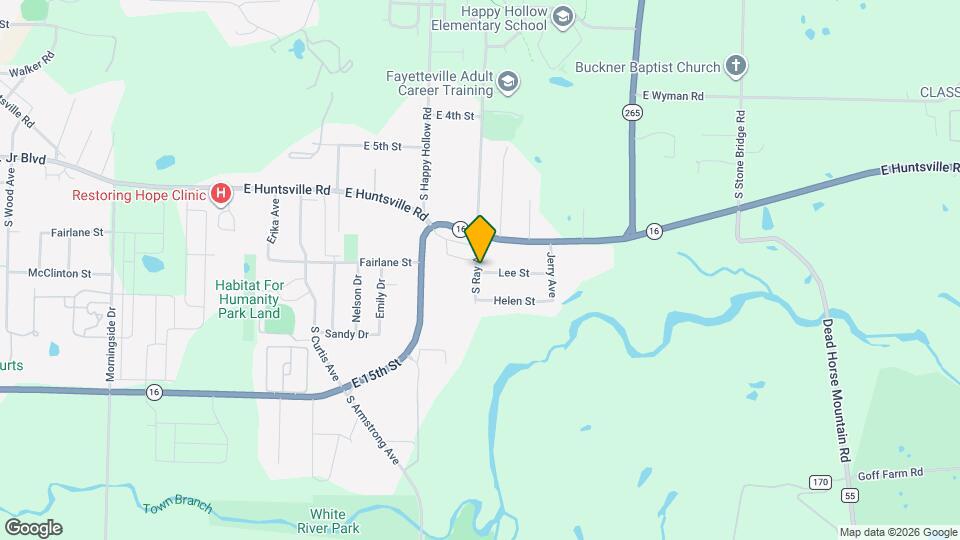 1810 E Fiji St Map and Location Details