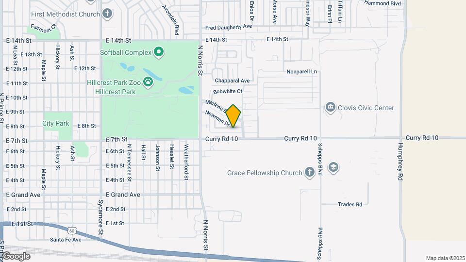 2325 Newman Dr Map and Location Details