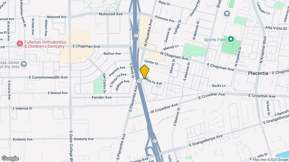 607 Encinitas Way Map and Location Details
