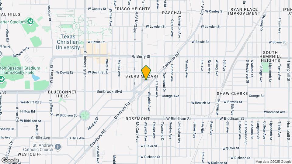 2337 Benbrook Blvd Map and Location Details