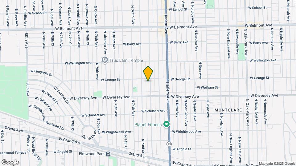 2836 N 73rd Ave Mapa y Detalles de la Ubicación
