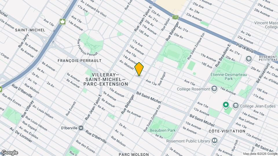 6970 13E Av Map and Location Details