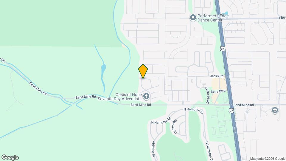 536 Caribbean Dr Map and Location Details