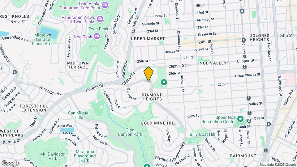 5140 Diamond Heights Blvd, Unit A103 Map and Location Details