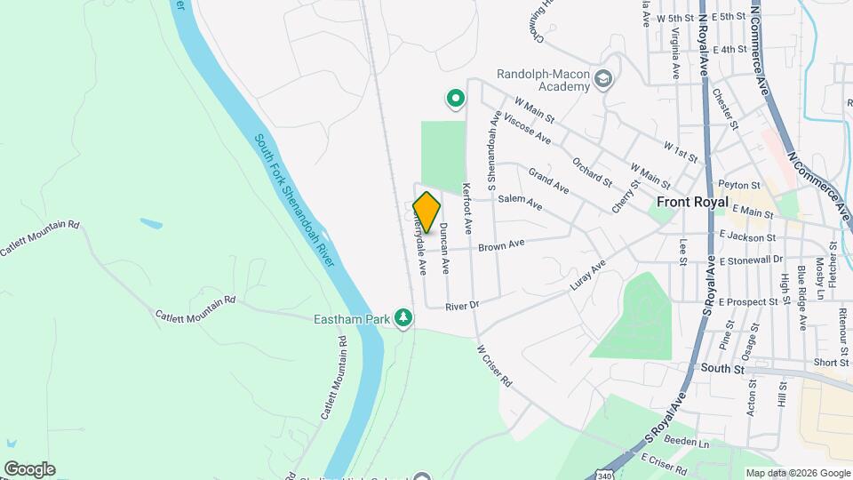 387 Cherrydale Ave Map and Location Details