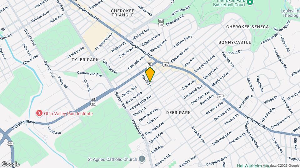 1801 Stevens Ave Mapa y Detalles de la Ubicación