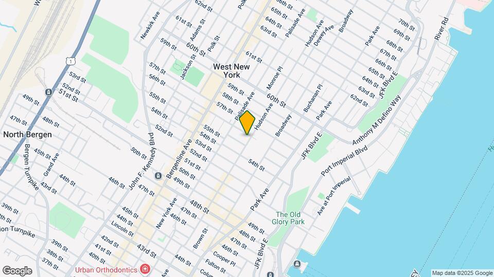 5511 Hudson Ave Mapa y Detalles de la Ubicación