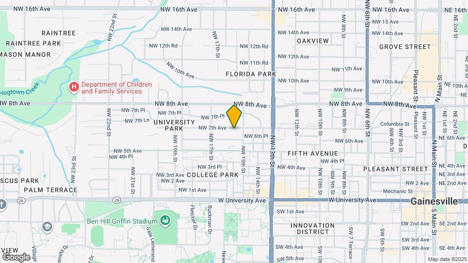 1521 NW 7th Ave Map and Location Details