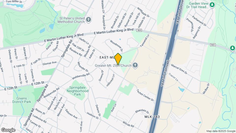 1916 Bunche Rd Map and Location Details