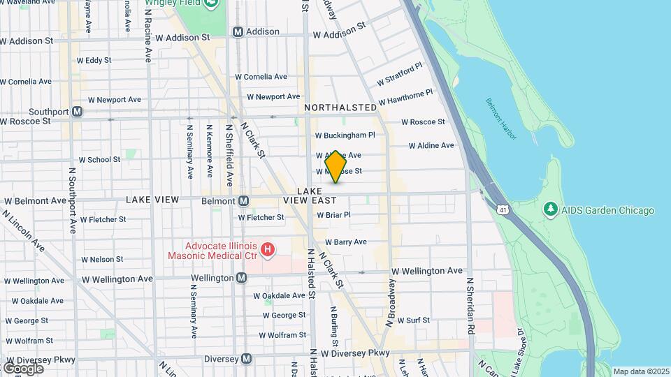 716 W Belmont Ave Mapa y Detalles de la Ubicación