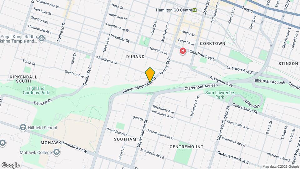 75 James Mountain Rd Map and Location Details