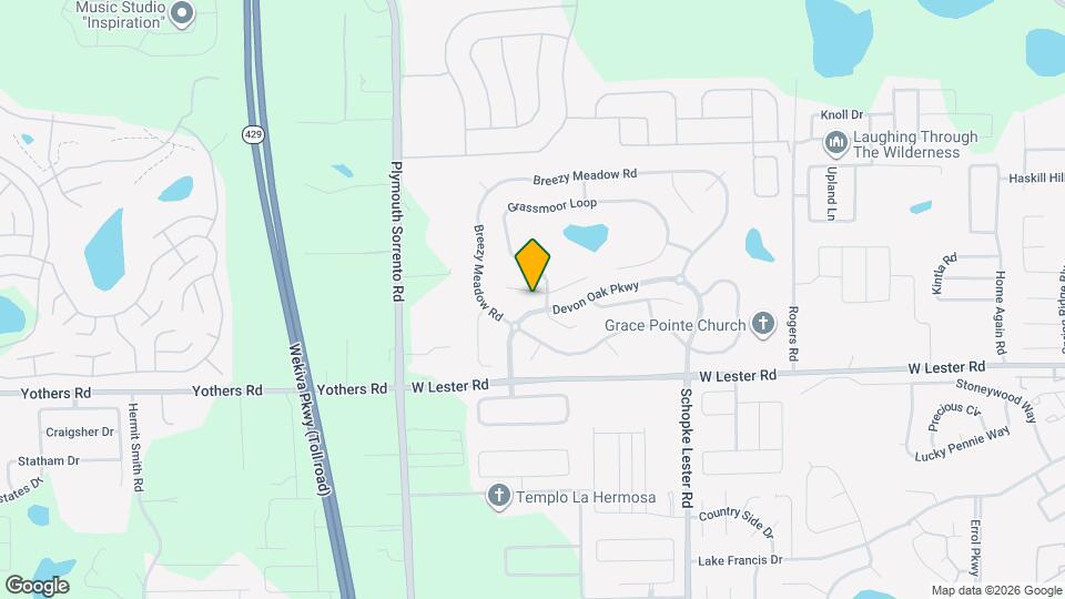 2508 Sugarsand Ct Map and Location Details
