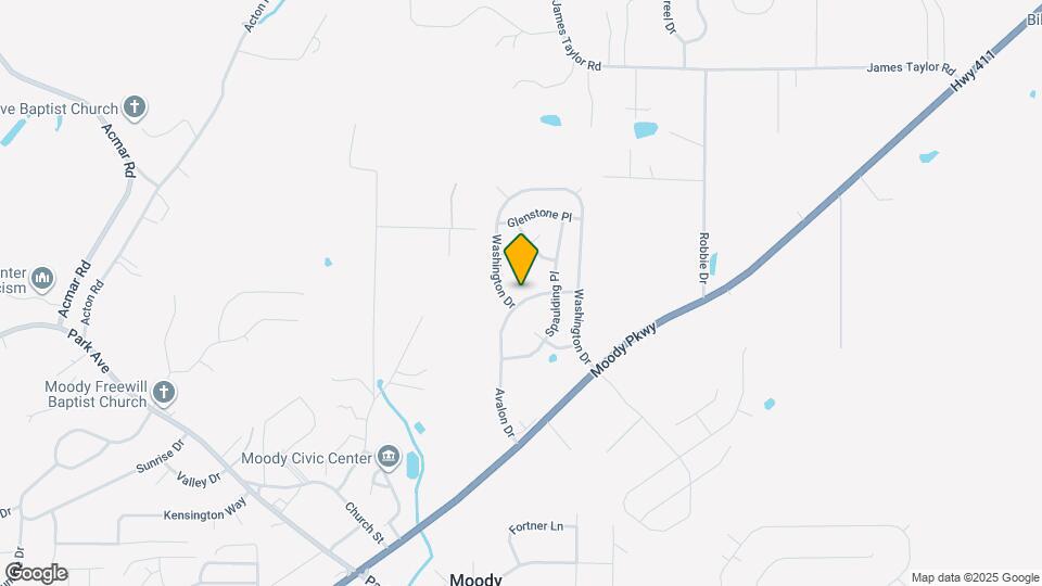 1131 Avalon Dr Mapa y Detalles de la Ubicación