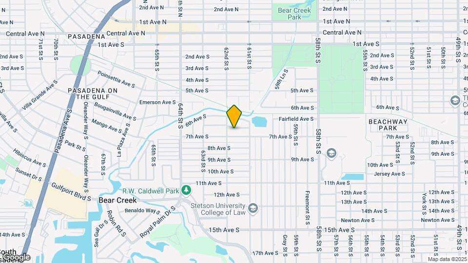 6164 Fairfield Ave S Map and Location Details