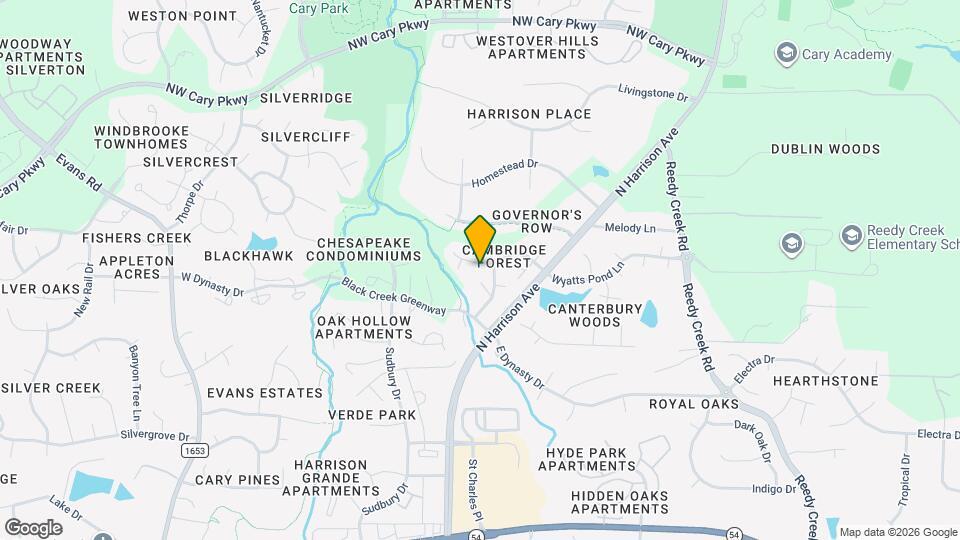205 W Wyatts Pond Ln Map and Location Details