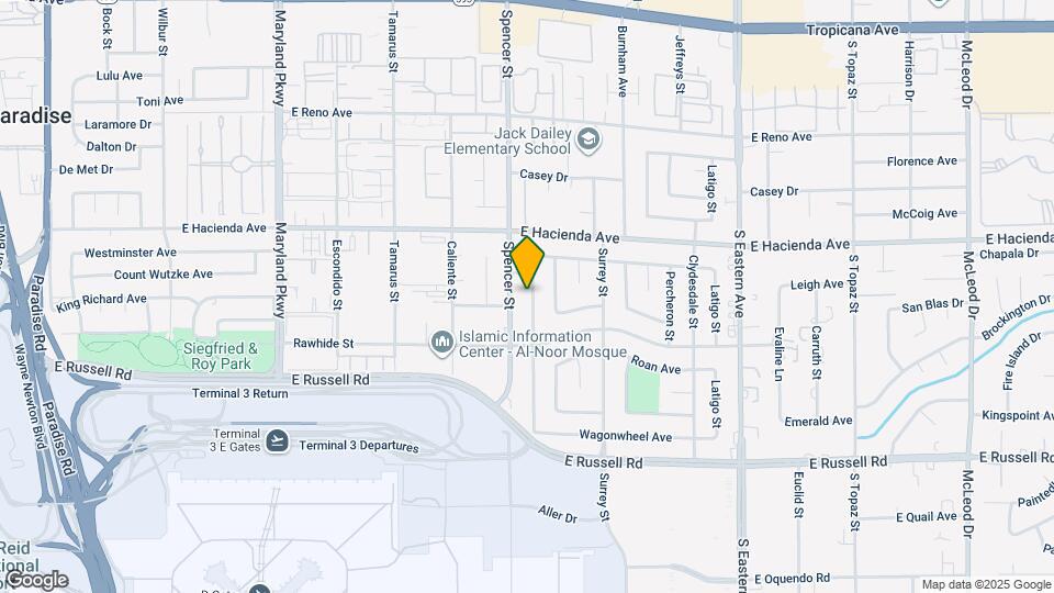 5415 Oxbow St Map and Location Details