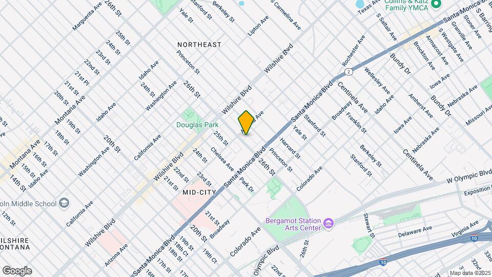 1317 26th St, Unit 1 Map and Location Details
