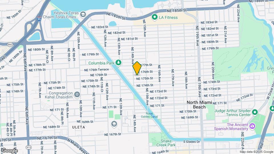 1423 NE 175th St Map and Location Details