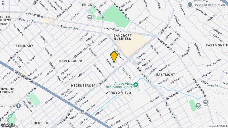 7226 Fresno St Mapa y Detalles de la Ubicación