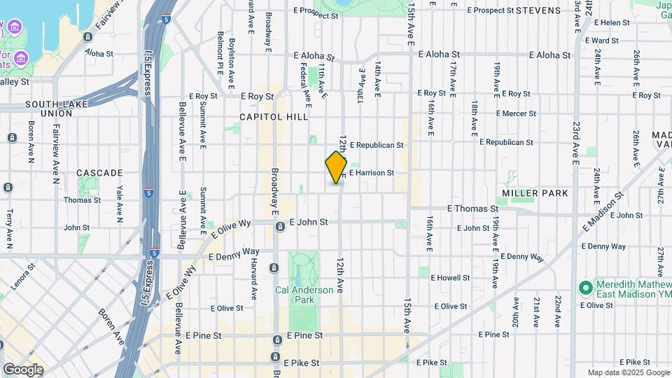 1112 E Thomas St Map and Location Details