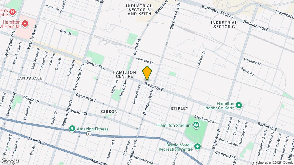 657 Barton St E Map and Location Details