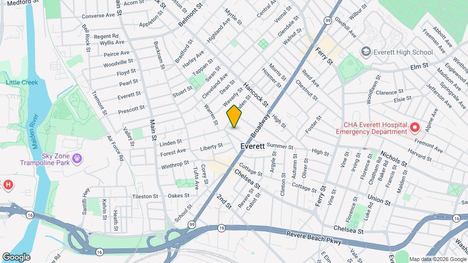 35 Webster St Map and Location Details