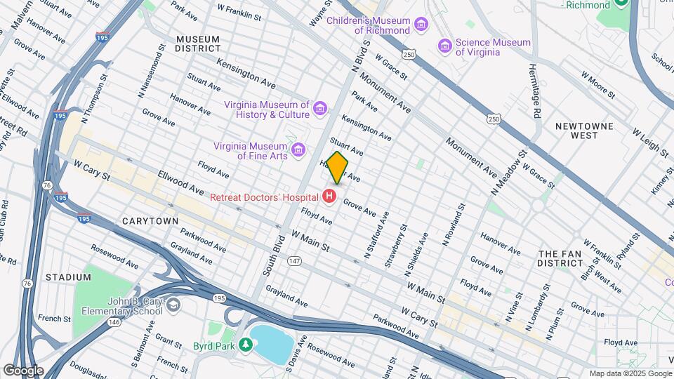 2606 Grove Ave-Unit -7 Map and Location Details