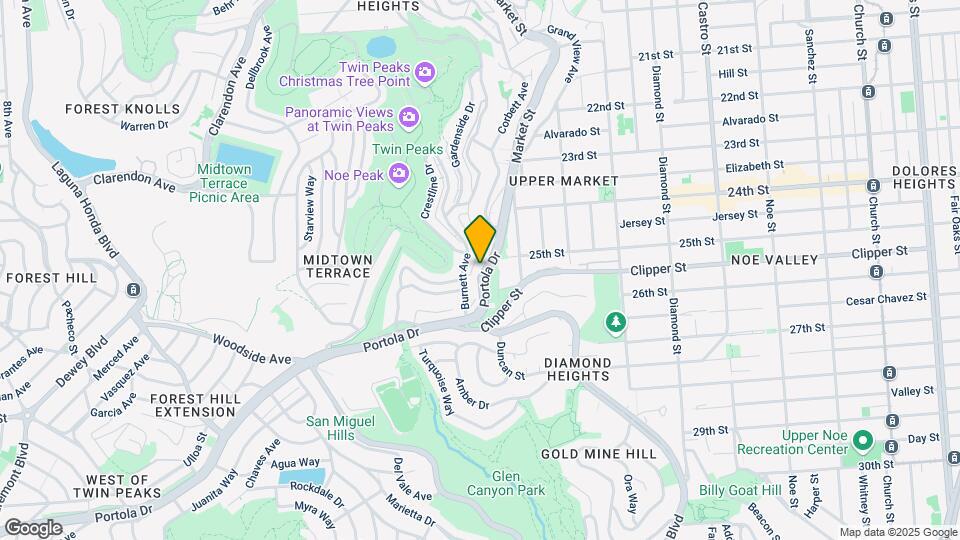 146 Portola Dr Map and Location Details