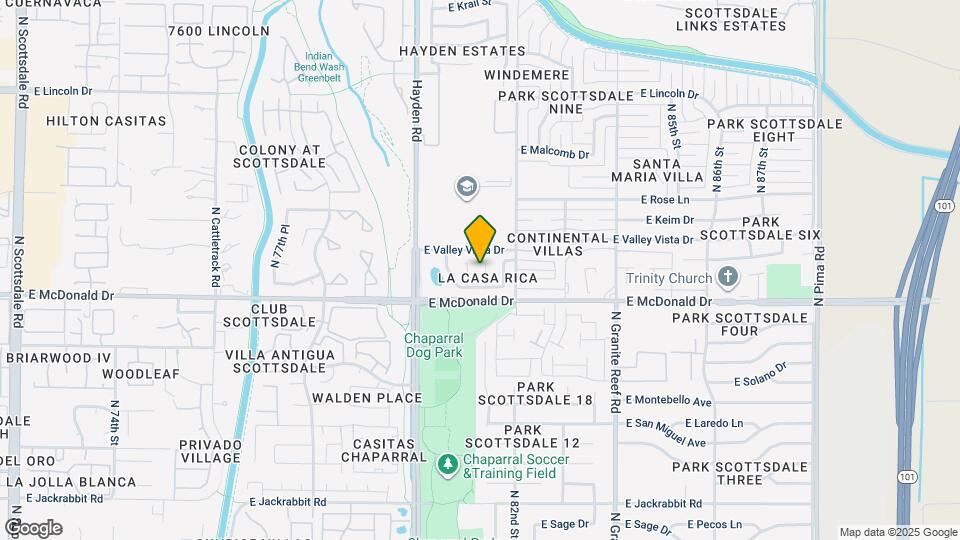 6032 N 81st St Map and Location Details
