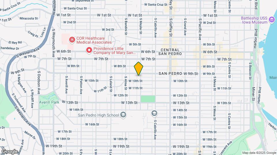 923-929 S Meyler St Map and Location Details