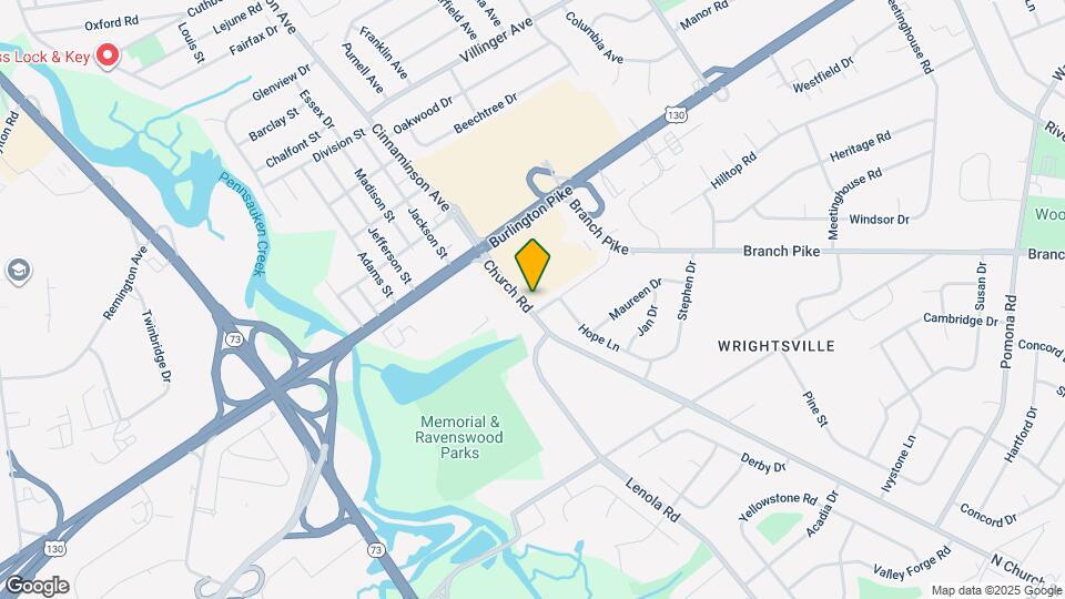 2110 Church Rd Map and Location Details