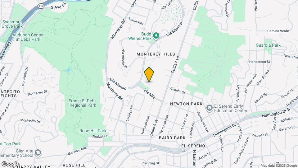 4080 Via Marisol, Unit 340 Mapa y Detalles de la Ubicación