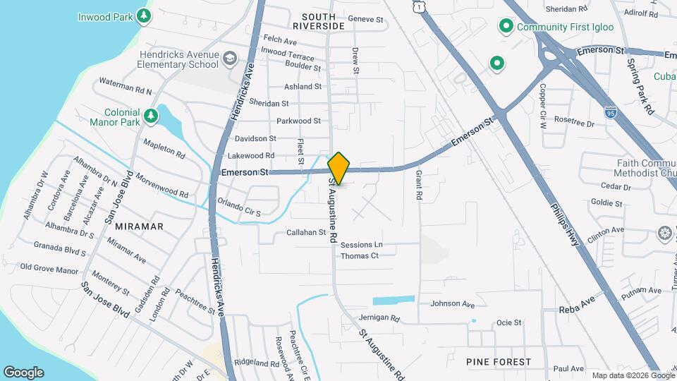 3789 St Augustine Rd Map and Location Details